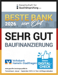 Beste Bank vor Ort - Baufinanzierung